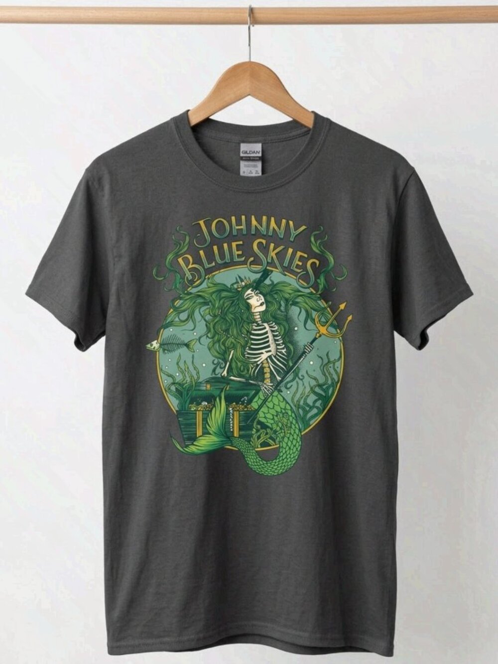 New!Johnny Blue Skies Dark Clouds Tour 2026 T-Shirt Concert Merch Reprint
